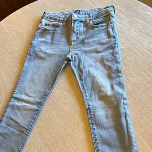 GAP Denim Stretch Skinny Jeans - Light Blue